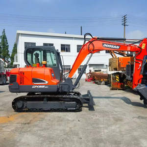 Meilleure qualité DOOSAN DX55-5B Mini pelle sur chenilles KOOP moteur haute charge Moment-vente chaude en gros prix d'usine fiable - Product Image 1