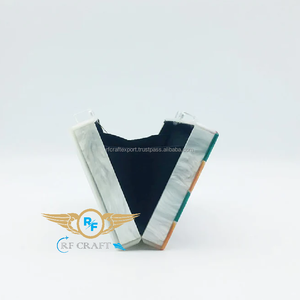 2023 New Style Luxury <b>Resin</b> Woman's Evening Bag Mother of Pearl Party Clutch Ladies' Wholesales India Featuring <b>Stone</b> Pattern - Product Image 3