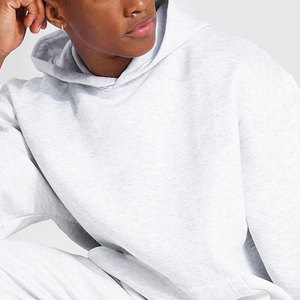 Survêtements surdimensionnés à manches longues personnalisés pour hommes pour l'hiver Ensemble respirant avec col à capuche Technique imprimée Marque privée - Product Image 6