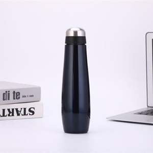 Bouteille d'eau sport personnalisée en gros par sublimation, style forme de cuisse de poulet, 350 ml, en acier inoxydable, type thermos - Product Image 4