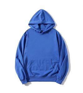 Meilleur sweat à capuche oversize mélangé 100% coton de haute qualité pour hommes motif solide vêtements de rue avec doublure de col à capuche pour l'hiver - Product Image 4