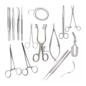 Juegos de Instrumentos de Cirugía Cardíaca Manuales de Acero para Procedimientos Quirúrgicos Básicos - Product Image 3
