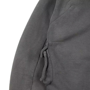Sweat à capuche unisexe personnalisé en coton lourd à épaules tombantes, vintage, délavé, pour homme, 500 g/m², coupe ample, fermeture éclair, coupe courte, double processus Impex - Product Image 5