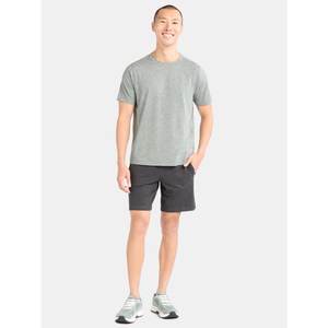 Beige 300g Camiseta de manga corta de algodón pesado Verano Cuello redondo Camisa suelta y base para hombres Mujeres Camiseta básica - Product Image 2