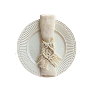 Classic and Red Color Design Macrame Tissue Holder Professionally Designed Natural Finishing Napkin Holder for <b>Table</b> <b>Top</b> <b>Decor</b> - Product Image 4
