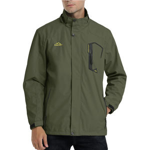 Hermosa cremallera Diseño Verano Otoño Ligero Resistente Chaqueta a prueba de agua Nylon Windbreaker Skin - Product Image 1