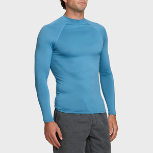 Alta calidad personalizada manga larga MMA compresión Rash Guard para adultos transpirable venta al por mayor desgaste de artes marciales - Product Image 5