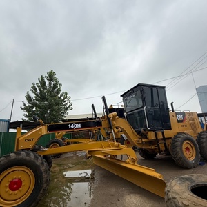 Hot Sale Used <b>CAT</b> 140H Motor Grader Road Leveling Equipment High Quality Construction Machine Good Price for Sale - Product Image 1