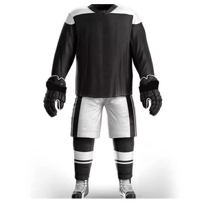 Uniforme de Hockey sobre Hielo de Alto Rendimiento, Tela de Poliéster con Tecnología de Secado Rápido, Uniforme de Entrenamiento de Hockey sobre Hielo Transpirable de Poliéster - Product Image 4
