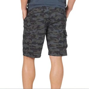 Ropa de hombre de talla grande pantalones cortos de carga de algodón y poliéster con bolsillos cómodos pantalones cortos de ajuste regular de estilo de calle alta para hombre - Product Image 5