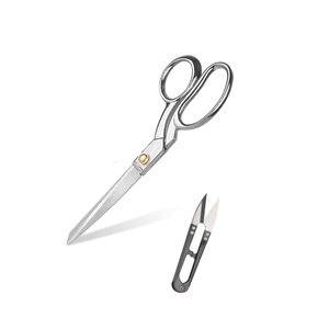Tijeras de sastre profesionales de alta calidad de 12 pulgadas para coser tela y corte de cuero tijeras afiladas industriales modista - Product Image 5