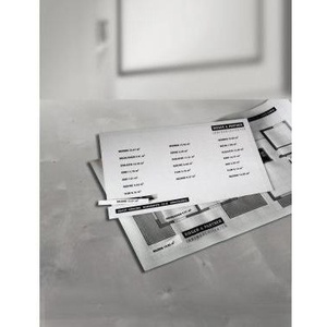 Film de plastification transparent en polyester Avery Zweckform auto-adhésif DIN A4 140 microns, empilable, revêtement simple face, 100 feuilles/paquet - Product Image 4