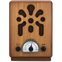 Radio AM/FM classique de style rétro vintage avec Bluetooth - Extérieur en bois véritable fait main - Haut-parleur intégré Modèle VR43