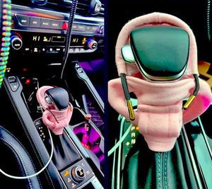 Sudadera con capucha Whimsical Animal Print Gear Shift con cordones ajustables para Hyundai Toyota y SUV Auto Interior accesorios regalo - Product Image 6
