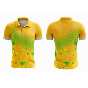 เสื้อโปโลผู้ชายแขนสั้นเสื้อฮาวายพิมพ์ซับลิเมชันเสื้อโปโล100% โพลีเอสเตอร์ - Product Image 5