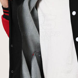 Chaqueta Universitaria para Hombre, Estilo Urbano, Moda de Calle, Chaqueta Universitaria para Hombre, Otoño Invierno, Ropa Casual de Moda - Product Image 5