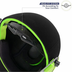 Casco de Cricket Pakistaní Personalizado y Elegante, Casco de Protección Ajustable y Resistente para Bateo de Cricket para Hombres y Mujeres - Product Image 5