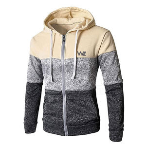 เสื้อฮู้ดมีซิปสำหรับผู้ชายสินค้ามาใหม่เสื้อฮู้ดแบบลำลองสำหรับผู้ใหญ่ - Product Image 1