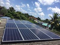 Panneau solaire mono PERC 240W, 54 cellules, cadre en aluminium anodisé, efficacité de 18,2% avec garantie de 25 ans pour les tuiles solaires