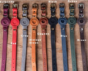 Airtag perro gato collar GPS rastreador cuero perro mascota collar - Product Image 6