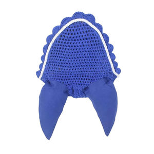 Equestrian Horse Fly Veil Ear <b>Bonnet</b> & Net Crochet Custom Logo Comfortable Custom Color Custom Design Horse Ear Net - Product Image 6