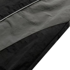 Conjunto de chándal de dos piezas para hombre, conjunto de chándal con cremallera, chándal personalizado de color gris y negro, ropa informal, chándal para niños - Product Image 3