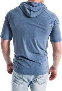 Sudaderas Casuales de Invierno para Hombre, Color Sólido, 100% Algodón, Felpa, Corte Regular, Secado Rápido, Transpirable, Alta Calidad, Teñido Liso, Forradas, Tejidas - Product Image 2