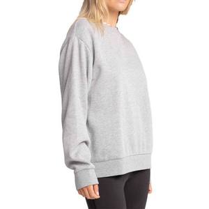 Haute qualité femmes surdimensionné Fitness tricoté sweats doux coton manches longues personnalisé imprimé avant Logo sweats à capuche hiver - Product Image 4