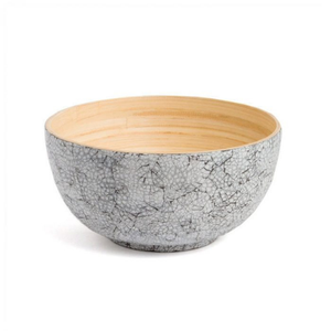 Vente en gros de bol de service en bambou naturel de haute qualité best-seller design bohème pour fruits/plateau à salade usage durable dans la cuisine - Product Image 4