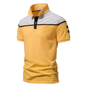 Fournisseur de gros Polos sur mesure pour hommes, nouveau style Street Wear à manches courtes, polos imprimés tricotés et respirants - Product Image 2