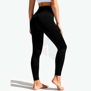 กางเกงเลกกิ้งออกกำลังกายสำหรับผู้หญิง ขายส่ง กางเกงเลกกิ้งสำหรับออกกำลังกายไร้ตะเข็บ - Product Image 4