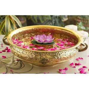 Wholesale Custom Handmade Brass Round Serving <b>Bowl</b> for Fruit & Salad Polished Kitchenware Tabletop Best Finish <b>Metal</b> <b>Bowl</b> - Product Image 3