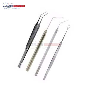 Juego de instrumentos oculares oftálmicos de alta calidad de 14 piezas, herramientas de acero inoxidable para cirugía de cataratas Clase I con caja - Product Image 1