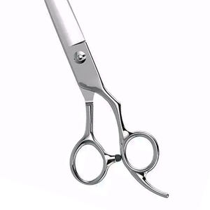 Ciseaux de toilettage professionnels pour animaux de compagnie en acier inoxydable, ciseaux de coupe pour chiens et chats, outil de coiffure pour salon de toilettage, pointe arrondie, pour droitiers - Product Image 3