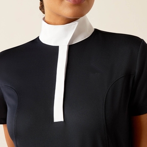 Camisas de equitación personalizadas para mujer de la mejor calidad, camiseta de manga corta para espectáculo, ropa ecuestre, camisa de equitación al por mayor - Product Image 4