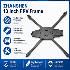 Ares 13 Inch Carbon Fiber FPV <b>Drone</b> Frame Kit for Long Range <b>Quadcopter</b> DIY Build - Product Image 4