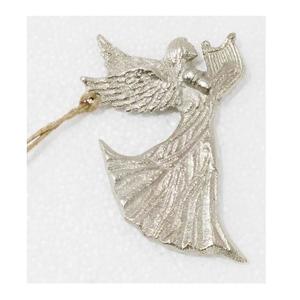 Gran oferta, adornos colgantes de Navidad de aluminio fundido con acabado de níquel, técnicas de impresión con cuentas para palabras decorativas de Navidad - Product Image 6