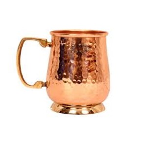 New Brand Piece Copper <b>Mug</b> Wholesale Copper <b>Mug</b> Pure <b>Mug</b> Amazing Design Supplier From India - Product Image 5