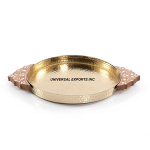 Bandeja de Chocolate Martillado con Acabado en Plata, Bandeja de Chocolate Hecha a Mano, Bandeja de Chocolate de Diseñador Clásico y Elegante - Product Image 2