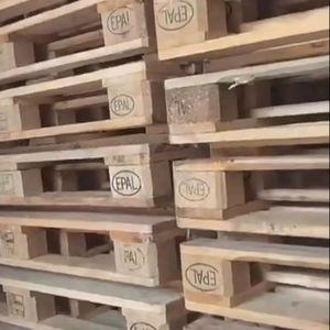 Epal Standard Pine Palette en bois massif Planche à cartes en bois 1200*800 Euro Palette Lituanie - Product Image 1
