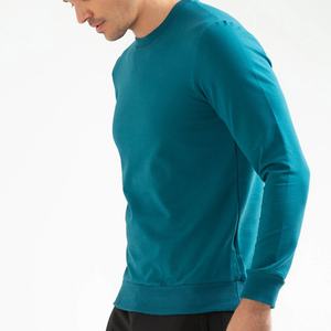 Sudadera de Invierno de Secado Rápido Personalizada por el Fabricante, Sudadera de Manga Larga con Cuello Redondo para Hombre, Estilo Vintage, 100% Algodón de Felpa - Product Image 3