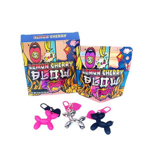 New Arrival Resealable Smell Proof 3.5g Die <b>Cut</b> Holographic 3.5 Mylar Bags with Box and Toy in Stock - Product Image 6