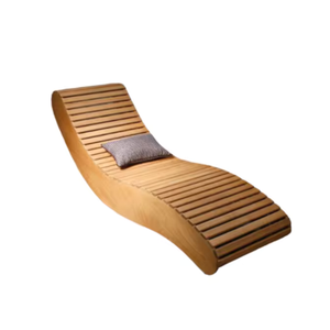 Installations de loisirs Chaises longues en bois massif pour piscine, plage et patio Utilisation Sunrise Sunbed Meilleure qualité - Product Image 1