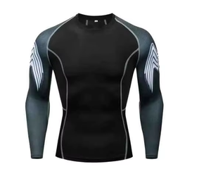 Customized <b>Printed</b> Rash Guard BJJ Sublimation Guards MMA Martial Arts Wear From Pakistan Manufacturer - Product Image 3