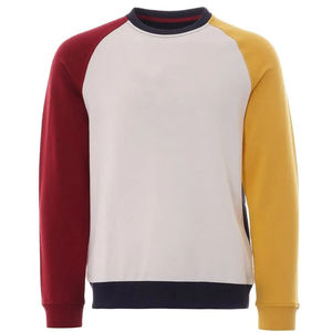 Heavy 100% Cotton Fleece <b>Crewneck</b> Embroidered Winter Design Sweatshirt Unisex Ribbed Cuffs Cropped Length Long Sleeves Regular - Product Image 1