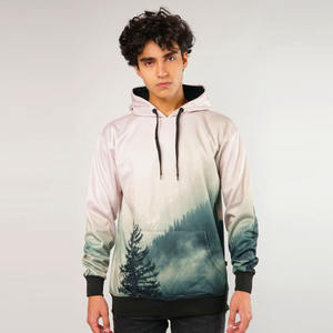 Factory Outlet Venta al por mayor Diseño personalizado Bleach Sudadera Sublimación Blank Faux Bleach Pullover Hoodie Motorsport HOODIE - Product Image 1