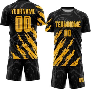 Tenues de football personnalisées de qualité professionnelle ODM OEM 2025 Tendance Séchage rapide Respirant Ensemble de maillot de football Impression numérique Qualité professionnelle 100% - Product Image 6