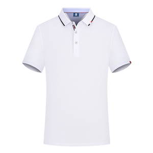 เสื้อโปโลแขนสั้นของผู้ชายเสื้อโปโลผ้าฝ้าย100% ออกแบบโลโก้ของคุณเอง - Product Image 6