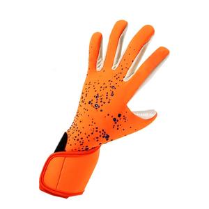 Gants de gardien de but professionnels en latex respirant pour l'extérieur avec sangle de poignet réglable antidérapante et fermeture auto-agrippante - Product Image 2