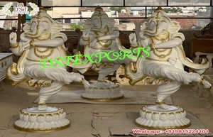 DECORACIÓN DE BODA FRP GANESHA STAUES de DST EXPORTA la estatua de bendición del Señor Ganesh Ganpati Elefante Dios hindú - Product Image 6